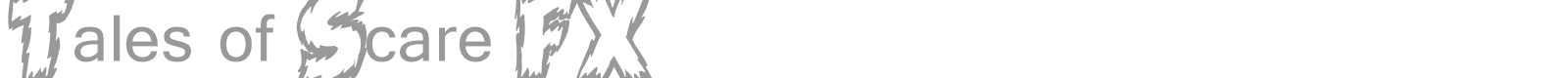 Tales of Scare FX font preview